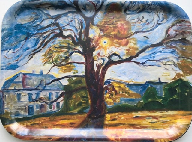 Bricka Eken Edvard Munch