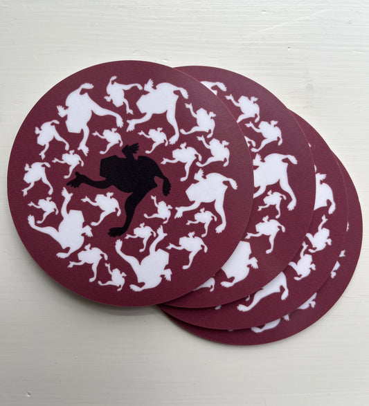 Paketpris 4 st jubileumsgroda brun