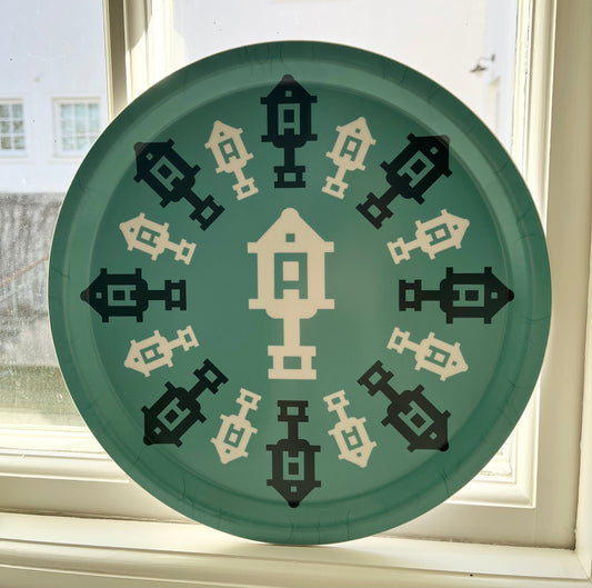 Jubileumsbricka blockhus