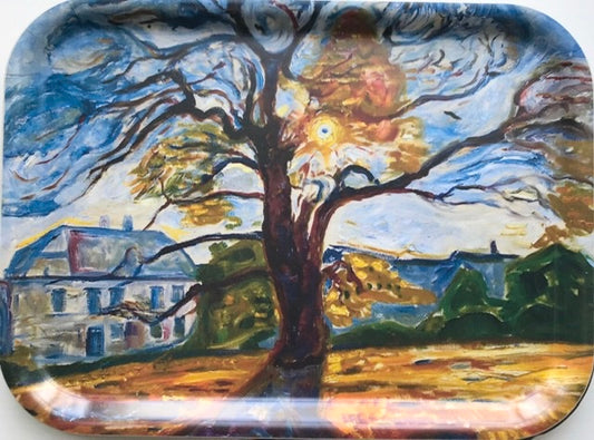Bricka Eken Edvard Munch